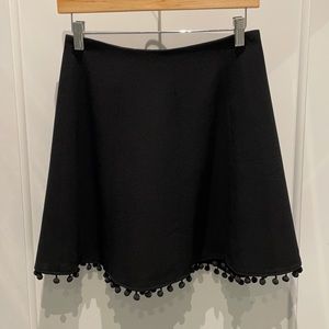 Club Monaco black aline mini skirt